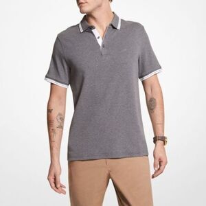 Men's Michael Kors Greenwich Cotton Polo Shirt Size L